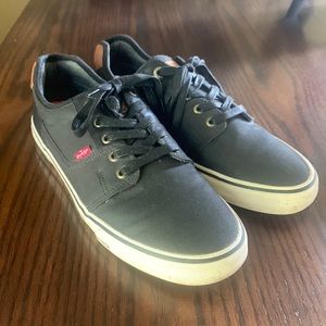 Levi’s Kaiden Black Denim Casual Sneakers Mens Size 11